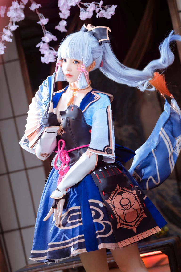 桜桃喵《神里绫华》写真图集 34P｜在线预览与图包下载