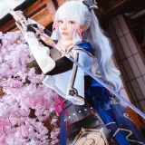 桜桃喵《神里绫华》写真图集 34P｜在线预览与图包下载