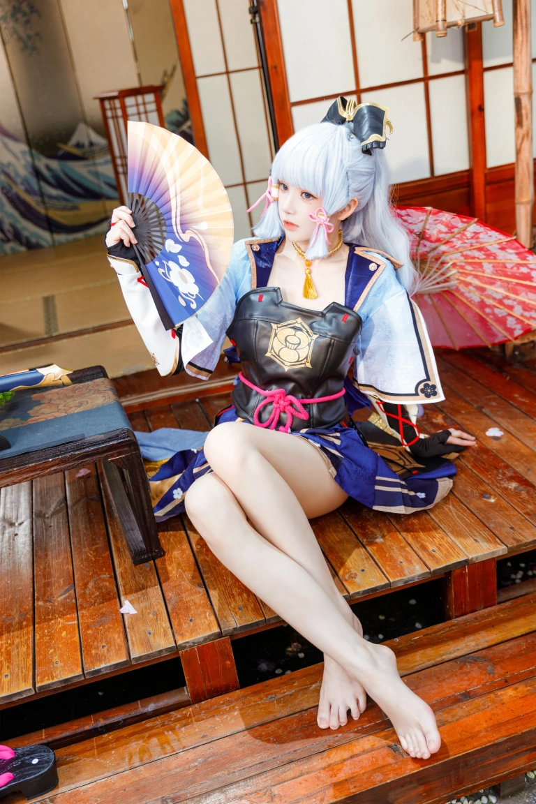 桜桃喵《神里绫华》写真图集 34P｜在线预览与图包下载