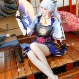 桜桃喵《神里绫华》写真图集 34P｜在线预览与图包下载