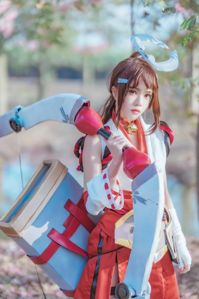 桜桃喵《花见巫女》写真图集 32P｜在线预览与图包下载