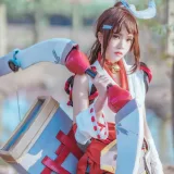 桜桃喵《花见巫女》写真图集 32P｜在线预览与图包下载