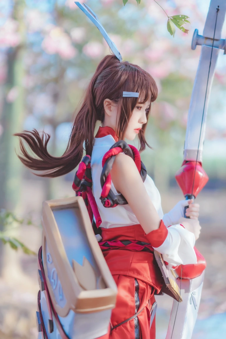 桜桃喵《花见巫女》写真图集 32P｜在线预览与图包下载