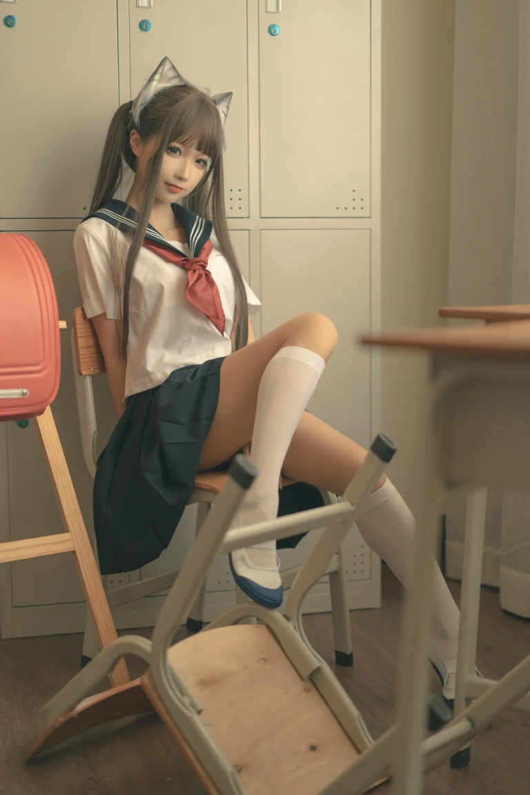 蠢沫沫《放学后》写真图集 130P｜在线预览与图包下载