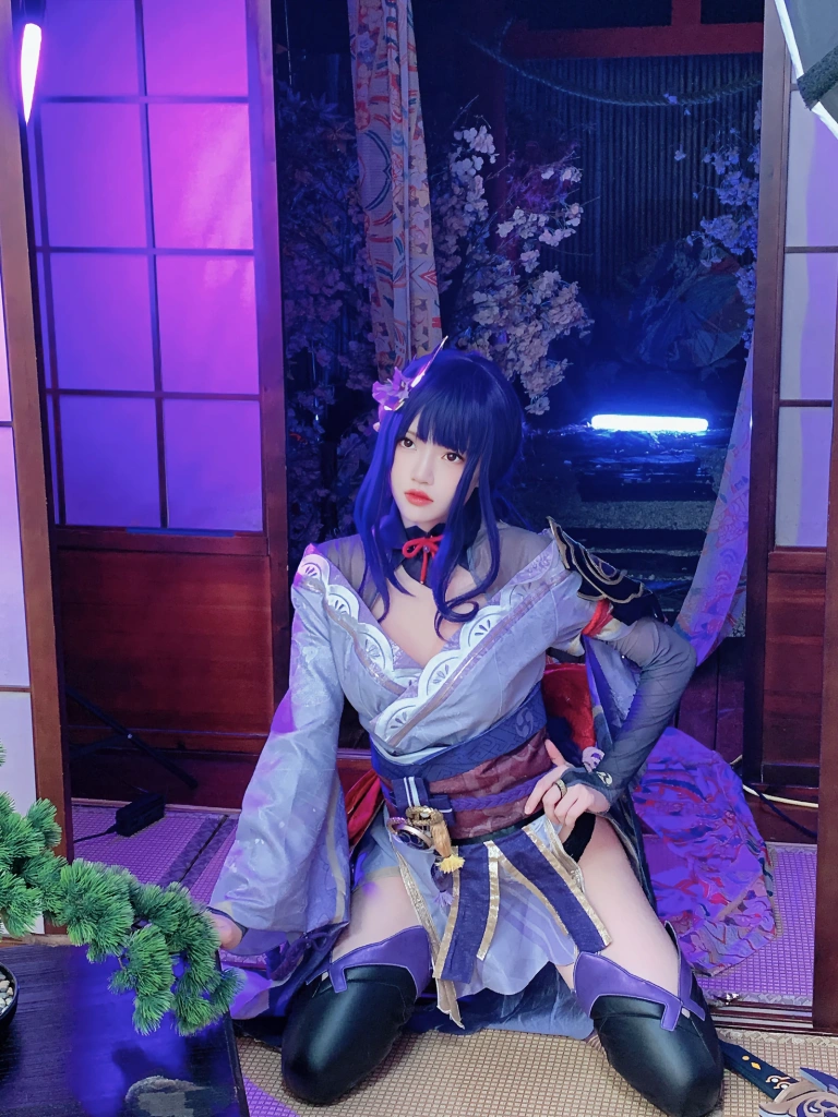桜桃喵《雷电将军+花絮视频》写真图集 51P+1V｜在线预览与图包下载