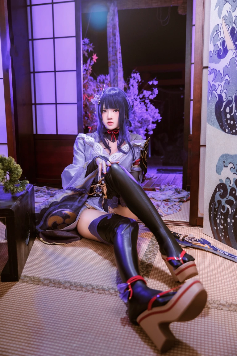 桜桃喵《雷电将军+花絮视频》写真图集 51P+1V｜在线预览与图包下载