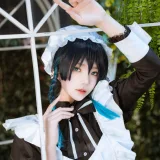 桜桃喵《温迪女仆+花絮视频》写真图集 26P+1V｜在线预览与图包下载