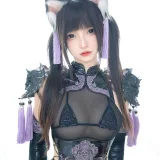 神楽坂真冬《第五季 序号1：《旗袍猫女》》写真图集 75P+2V｜在线预览与图包下载