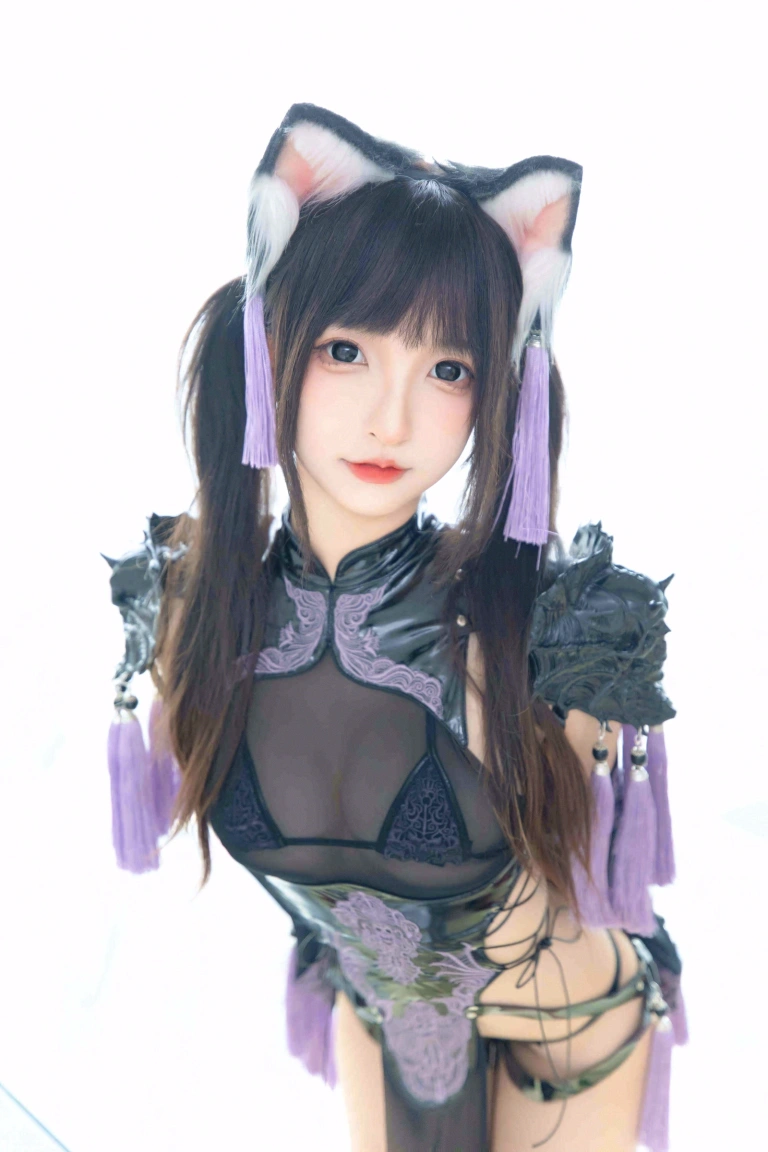 神楽坂真冬《第五季 序号1：《旗袍猫女》》写真图集 75P+2V｜在线预览与图包下载