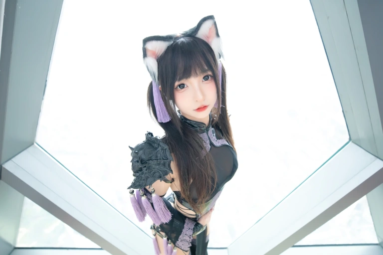 神楽坂真冬《第五季 序号1：《旗袍猫女》》写真图集 75P+2V｜在线预览与图包下载
