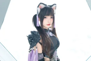 神楽坂真冬《第五季 序号1：《旗袍猫女》》写真图集 75P+2V｜在线预览与图包下载
