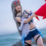 星之迟迟《明日方舟本 《Amazing Grace》 斯卡蒂》写真图集 20P｜在线预览与图包下载