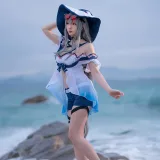 星之迟迟《明日方舟本 《Amazing Grace》 斯卡蒂》写真图集 20P｜在线预览与图包下载