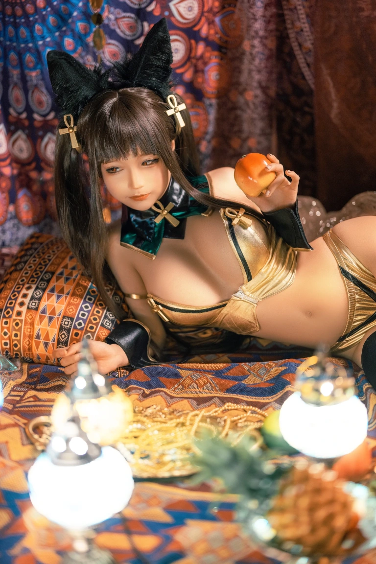 蠢沫沫《埃及喵》写真图集 40P｜在线预览与图包下载