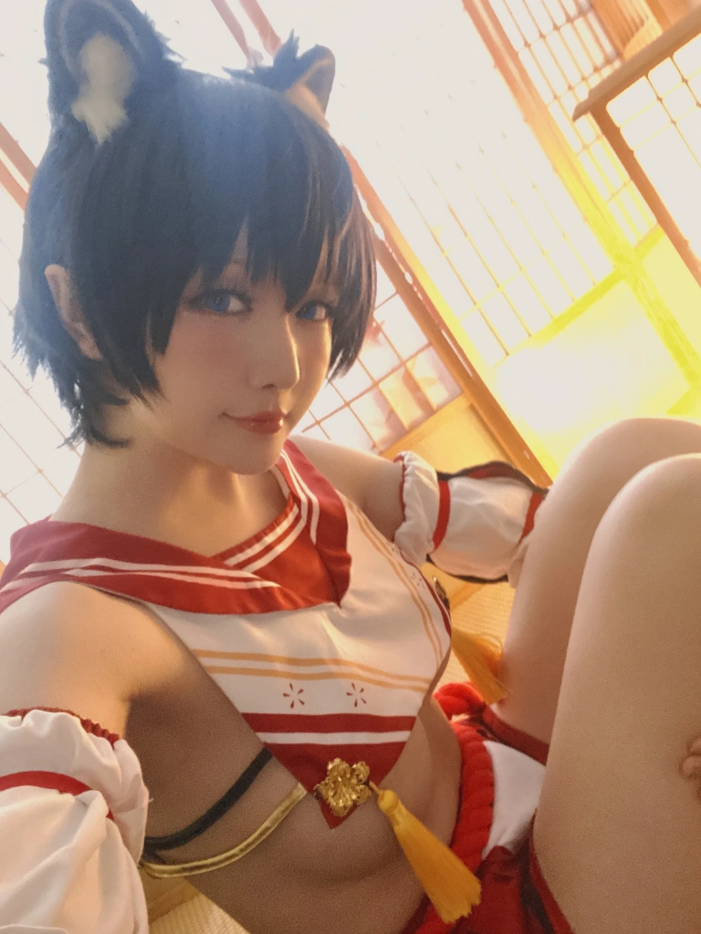 星之迟迟《2021年正片合集 春日椿》写真图集 43P｜在线预览与图包下载