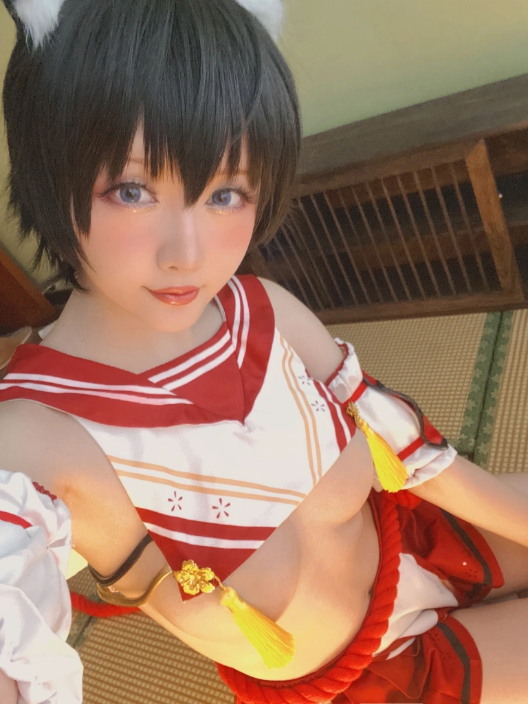 星之迟迟《2021年正片合集 春日椿》写真图集 43P｜在线预览与图包下载