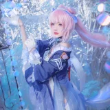 桜桃喵《珊瑚宫心海》写真图集 29P+3V｜在线预览与图包下载