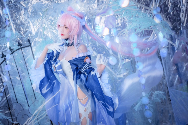 桜桃喵《珊瑚宫心海》写真图集 29P+3V｜在线预览与图包下载