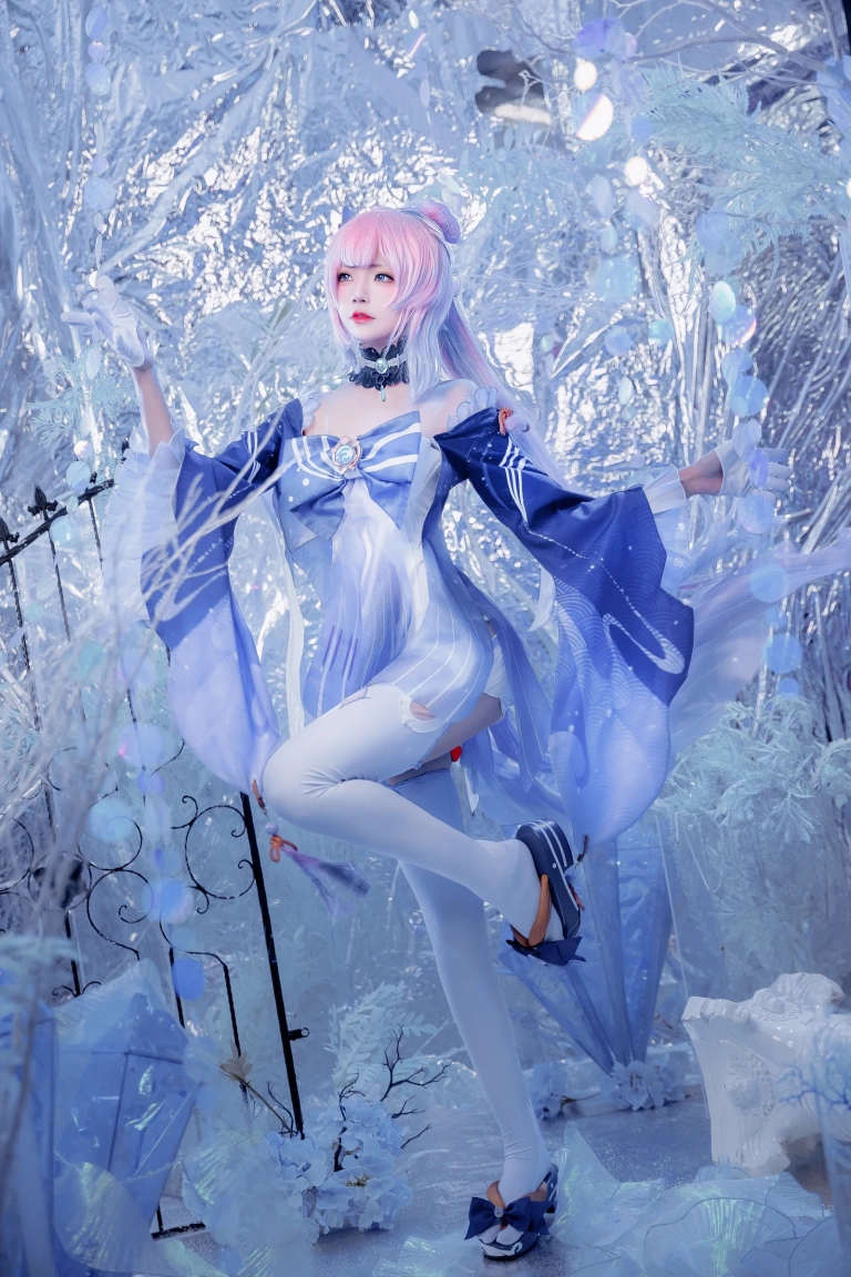 桜桃喵《珊瑚宫心海》写真图集 29P+3V｜在线预览与图包下载