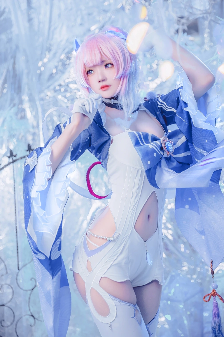 桜桃喵《珊瑚宫心海》写真图集 29P+3V｜在线预览与图包下载