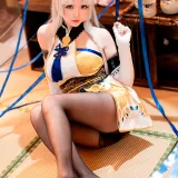 星之迟迟《2021年正片合集 永劫无间 胡桃》写真图集 54P｜在线预览与图包下载