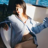 桜桃喵《蓝衬衫》写真图集 44P｜在线预览与图包下载