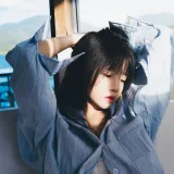 桜桃喵《蓝衬衫》写真图集 44P｜在线预览与图包下载