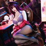 星之迟迟《2021年正片合集 斯卡哈 真红教枪》写真图集 70P｜在线预览与图包下载