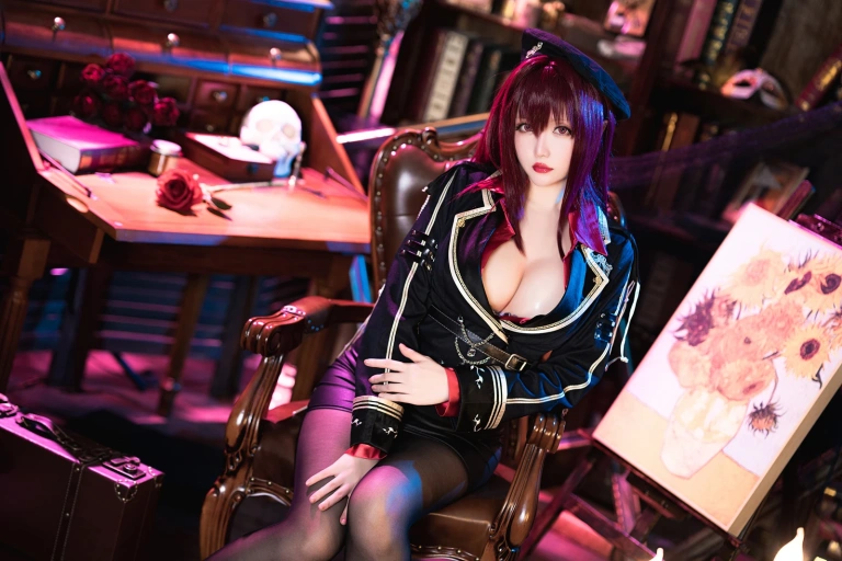 星之迟迟《2021年正片合集 斯卡哈 真红教枪》写真图集 70P｜在线预览与图包下载