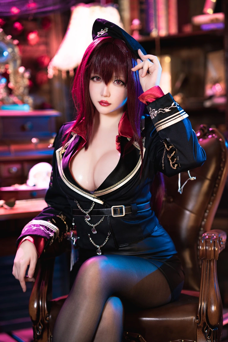 星之迟迟《2021年正片合集 斯卡哈 真红教枪》写真图集 70P｜在线预览与图包下载