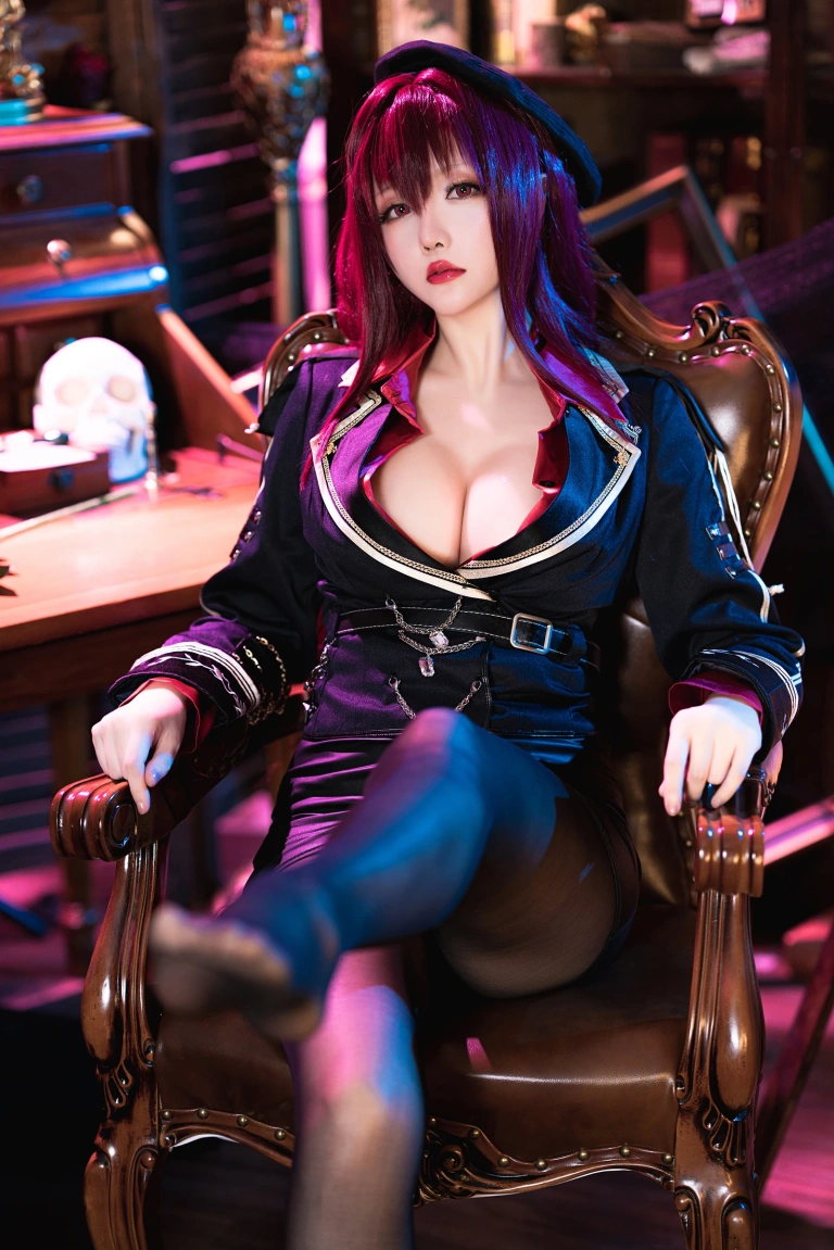 星之迟迟《2021年正片合集 斯卡哈 真红教枪》写真图集 70P｜在线预览与图包下载