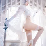 桜桃喵《2b花嫁》写真图集 69P｜在线预览与图包下载