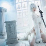 桜桃喵《2b花嫁》写真图集 69P｜在线预览与图包下载