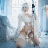 桜桃喵《2b花嫁》写真图集 69P｜在线预览与图包下载