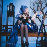 桜桃喵《刻晴》写真图集 29P｜在线预览与图包下载