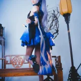 桜桃喵《刻晴》写真图集 29P｜在线预览与图包下载