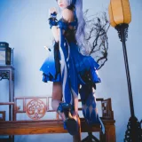 桜桃喵《刻晴》写真图集 29P｜在线预览与图包下载