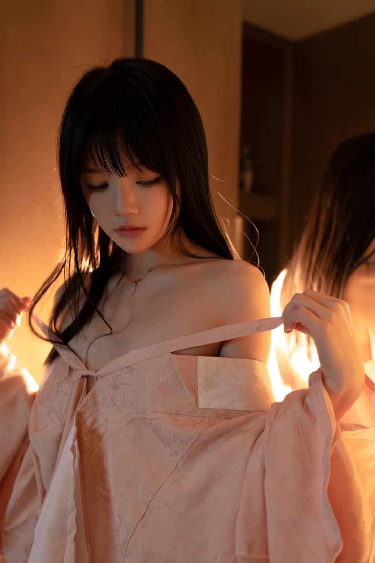 桜桃喵《拢花》写真图集 23P｜在线预览与图包下载