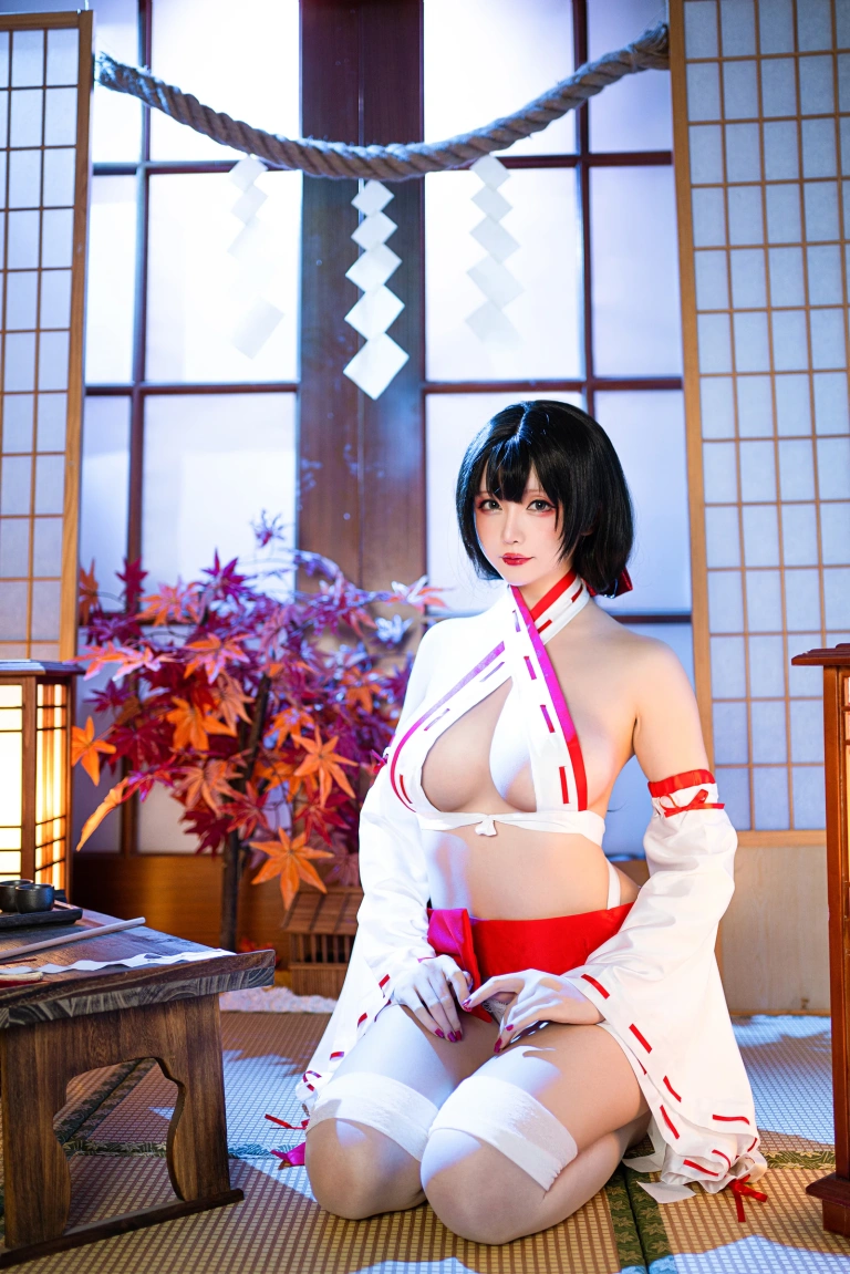 星之迟迟《2022年正片合集 新春巫女》写真图集 60P｜在线预览与图包下载