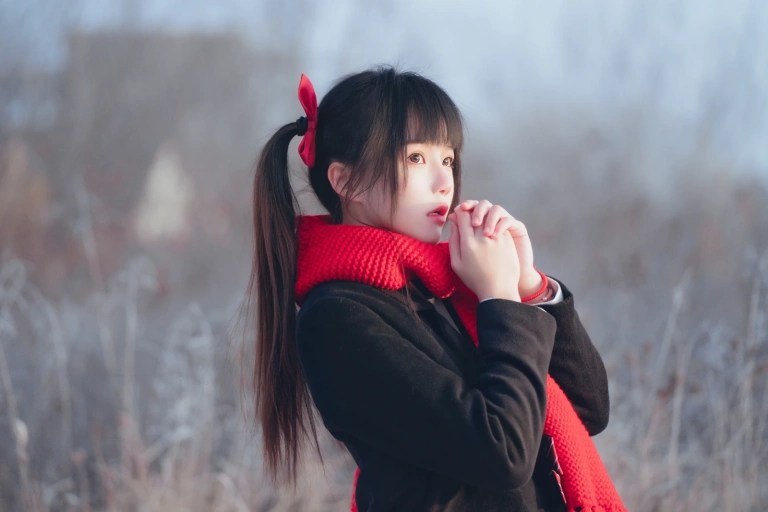 桜桃喵《2023年12月 雾凇》写真图集 10P｜在线预览与图包下载