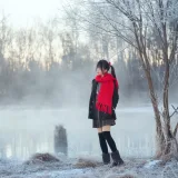 桜桃喵《2023年12月 雾凇》写真图集 10P｜在线预览与图包下载