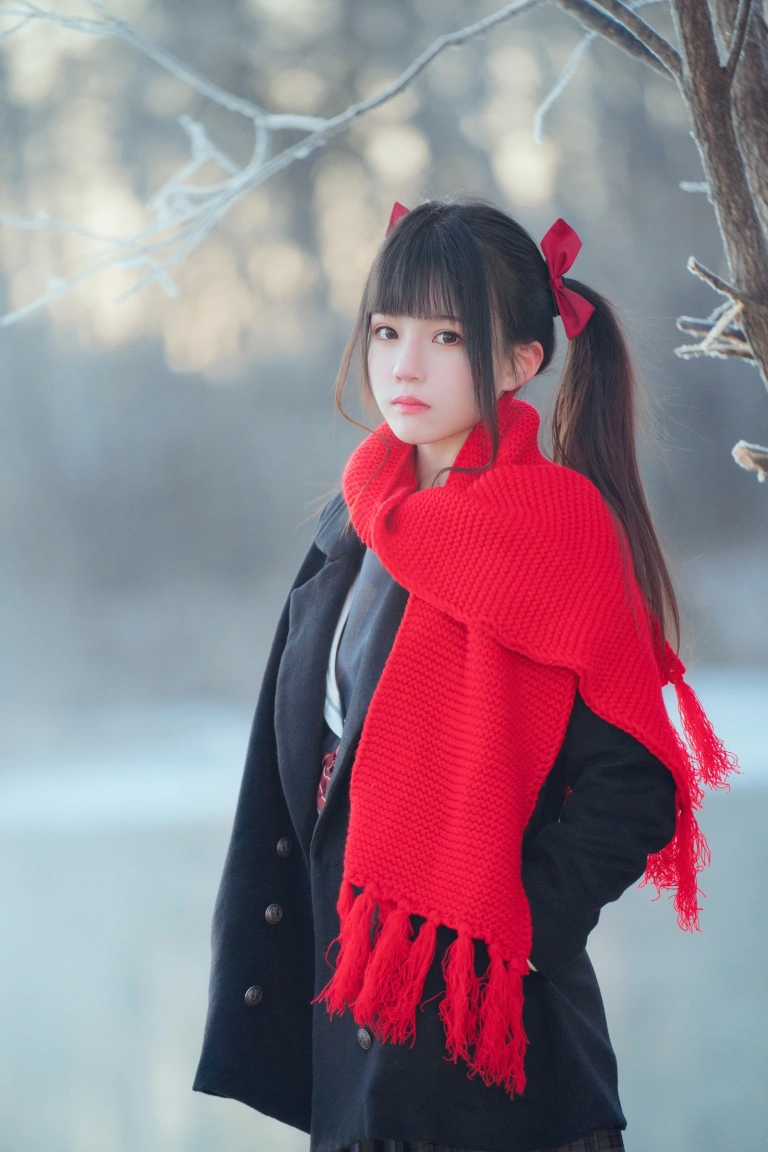 桜桃喵《2023年12月 雾凇》写真图集 10P｜在线预览与图包下载