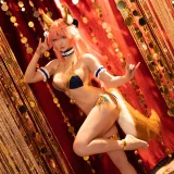 星之迟迟《2022月度计划 7月套图B FGO-玉藻前舞娘》写真图集 36P｜在线预览与图包下载