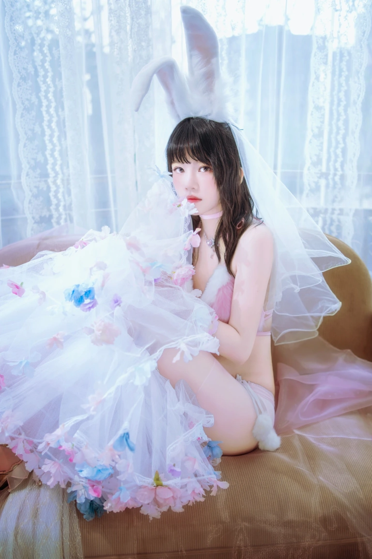 桜桃喵《花嫁兔》写真图集 54P+2V｜在线预览与图包下载
