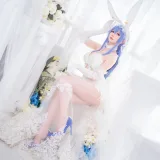 星之迟迟《碧蓝航线 花园兔女郎》写真图集 37P｜在线预览与图包下载