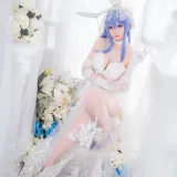 星之迟迟《碧蓝航线 花园兔女郎》写真图集 37P｜在线预览与图包下载
