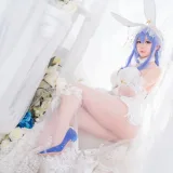 星之迟迟《碧蓝航线 花园兔女郎》写真图集 37P｜在线预览与图包下载