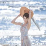 桜桃喵《发光的海》写真图集 18P｜在线预览与图包下载