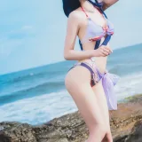 桜桃喵《雷电将军 泳装》写真图集 28P｜在线预览与图包下载