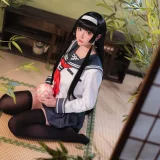 星之迟迟《2022月度计划 9月套图B 莲花JK》写真图集 36P｜在线预览与图包下载